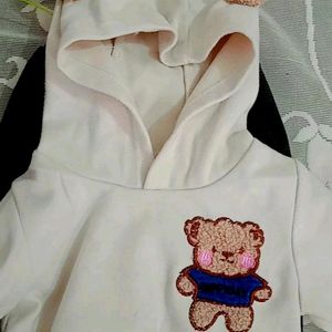 rBaby Boy Cute Teddy Bear Cap Hoodie With Pajama