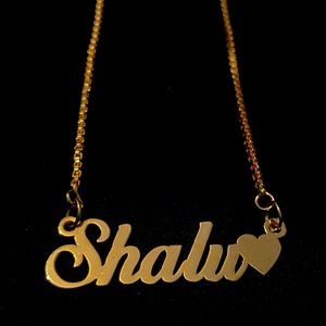 ( Shalu ) Name Golden locket