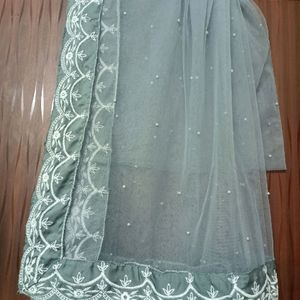 Grey Sharara Set