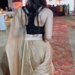 Ruffle Saree