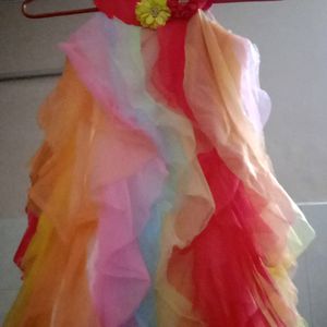 Rainbow Party Dress