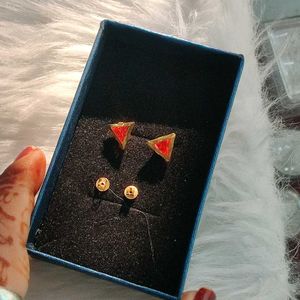 Gold Earings For Women Nd Girls