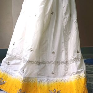 Beautiful Lehenga Choli Dupatta For Haldi Function