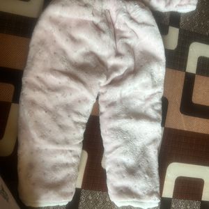 Party Wear Woollen Huddiee Suit For Baby Girl