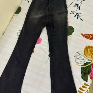 High Waist Flared Jeans