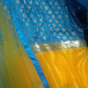 Long Gown with Dupatta