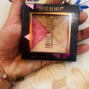 Highly Pigmented Highlighter And Blush Combo