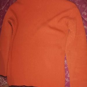 Orange Sweater For Men