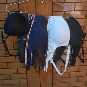 Combo Of Four Imported Fabric Bra