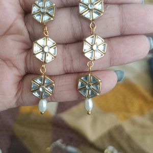 Handmade Kundan Earrings