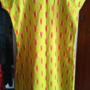 Women Straight Kurta (Green)