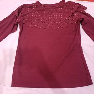 Beautiful Maroon Top