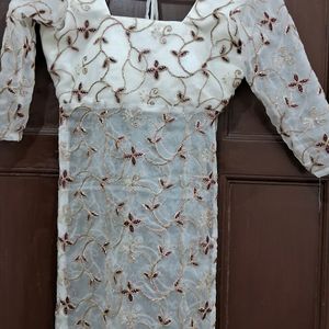 Backless Kurti