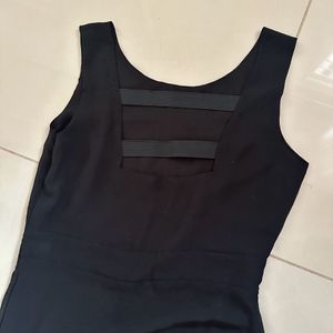 Black Slit Kurta