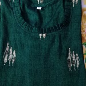 Green kurta