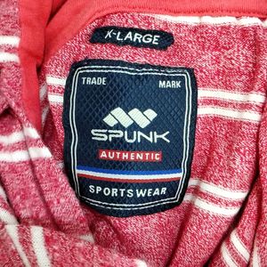 Spunk Coral Pink Printed Hoodie (Women)