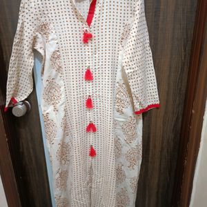 Cotton A Line Kurti