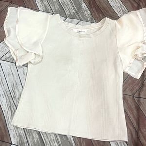 Flaired Sleeves Top