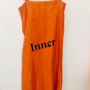 Orange Wedding Wear Dress