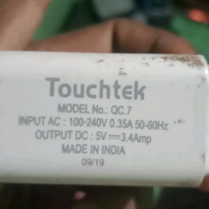 Touchtech High Speed Charger 4 Month Old