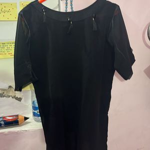 Black Short Kurti