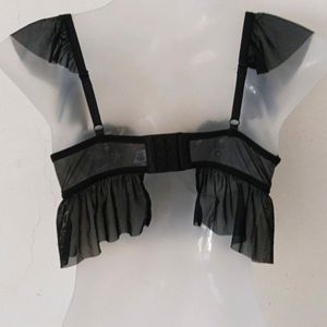 SEXY MESS RUFFLE BRALETTE