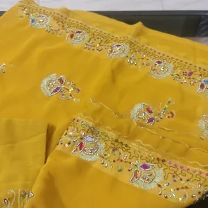 Saree With Stitched Blouse