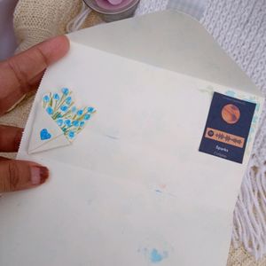Handmade Letter Card With Spotify Music(Coldplay)