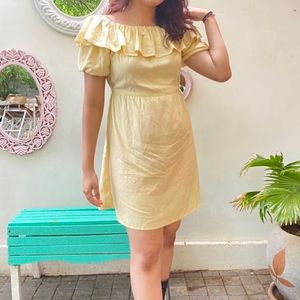 Butter Yellow Dress