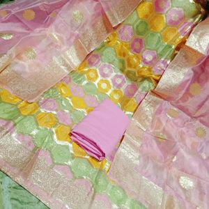 Organza Banarasi Suit