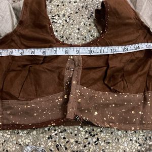 Shades Of Brown Blouse For Grabs