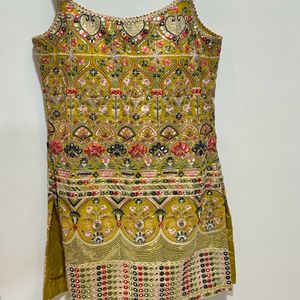 Festive Yellow Garara Set