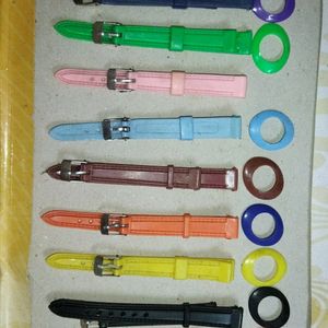 Watch Belts Set Of 9