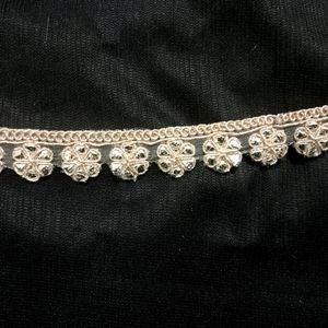 9 Meter Golden Embroidery Lace Border