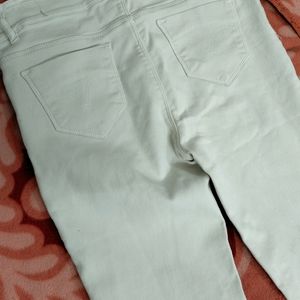 White Women's Jean - 34 Waist