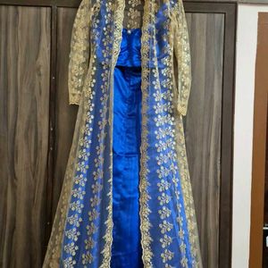 Lehenga Choli With Coverup