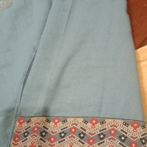 Party Wear Border Saree