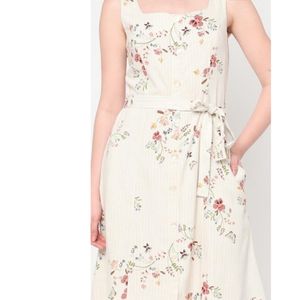 AND floral Dress With Pockets