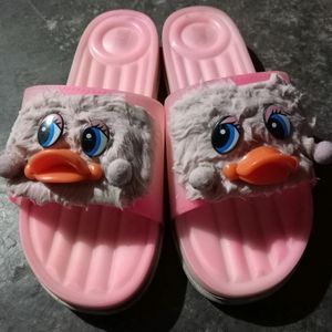 Beautiful Pink Duck Slipper