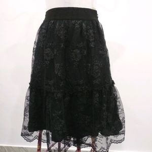 DKNY Vintage Lace Skirt