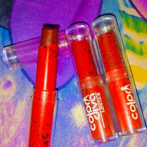 Red, Orange, Brown New Lipstick With Good Quality