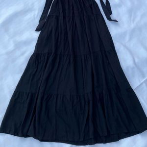 Dark Coquette Cottagecore Black FairyTier Skirt