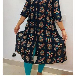 New A Line Kurti