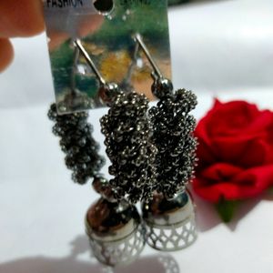 Oxidised Earrings