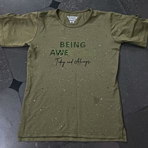 Green Colour Women Top 👕