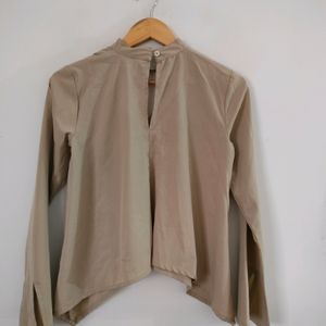 Tan Casual Top (Women's)