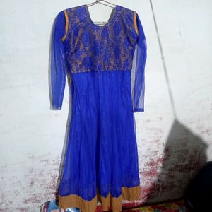 Blue Frock Gown