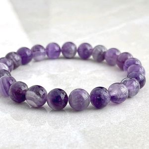 A++ Quality Amethyst Bracelet