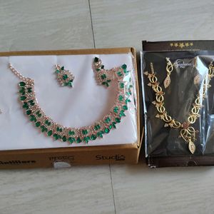 2new Gold Plated Jewellery Sets