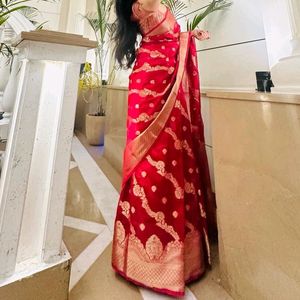 Beautiful Organza Silk Saree